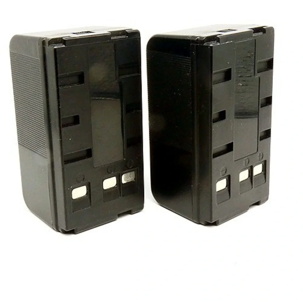 2x OEM Maxell M6018 6v Digital Camera Battery Lot Black Tested
